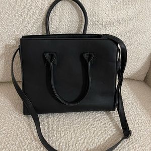 Black cross body bag